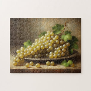 Puzzle La vida de las uvas blancas antiguas