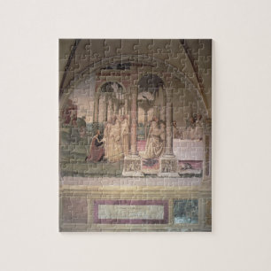 Puzzle La vida de St. Benedicto (fresco) (detalle) 3