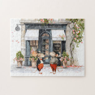 Puzzle La vida en Mice Town - Charlas de café