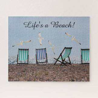 Puzzle La vida es una playa