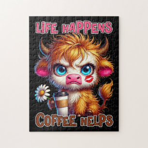 Puzzle La Vida Sucede El Café Ayuda 