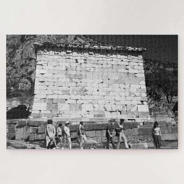 Puzzle La vieja Grecia Delphi Athenian Treasury (Horizontal)