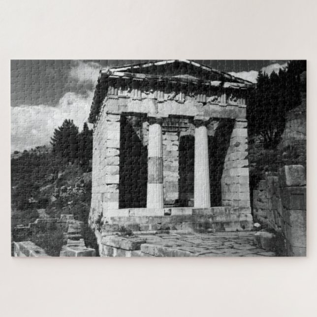 Puzzle La vieja Grecia Delphi Athenian Treasury (Horizontal)