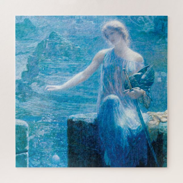Puzzle La vigilia de Valkyrie por Edward Robert Hughes (Horizontal)