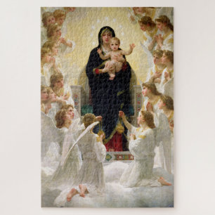Puzzle La Virgen con los ángeles - William-Adolphe Bougue