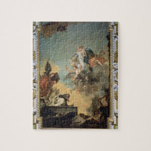 Puzzle La Virgen de Carmel que da el omóplato al Ble