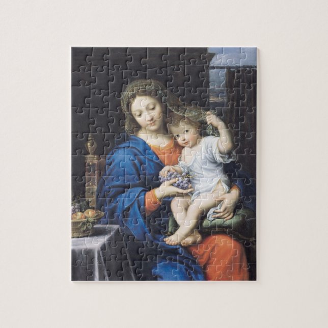 Puzzle La Virgen de las uvas, 1640-50 (Vertical)