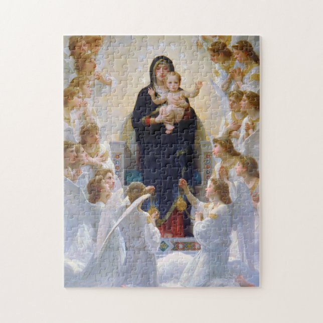 Puzzle La Virgen de los Ángeles, Bouguereau (Vertical)