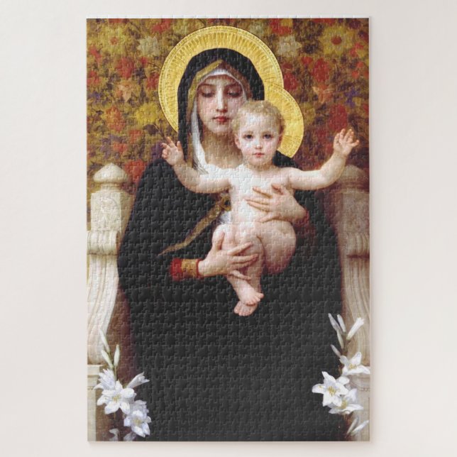Puzzle La Virgen de los Lirios (Vertical)