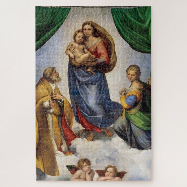 Puzzle La Virgen | Raphael | (Vertical)