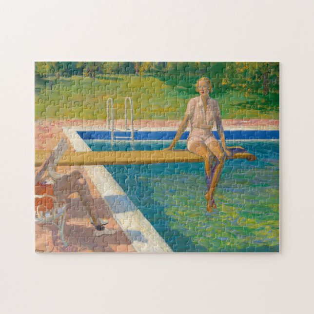 Puzzle La Viscondesa Castlerosse | Sir John Lavery (Horizontal)