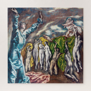 Puzzle La visión de San Juan   El Greco
