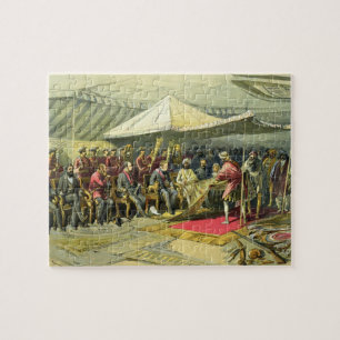 Puzzle La visita de vuelta del virrey al Maharajá o