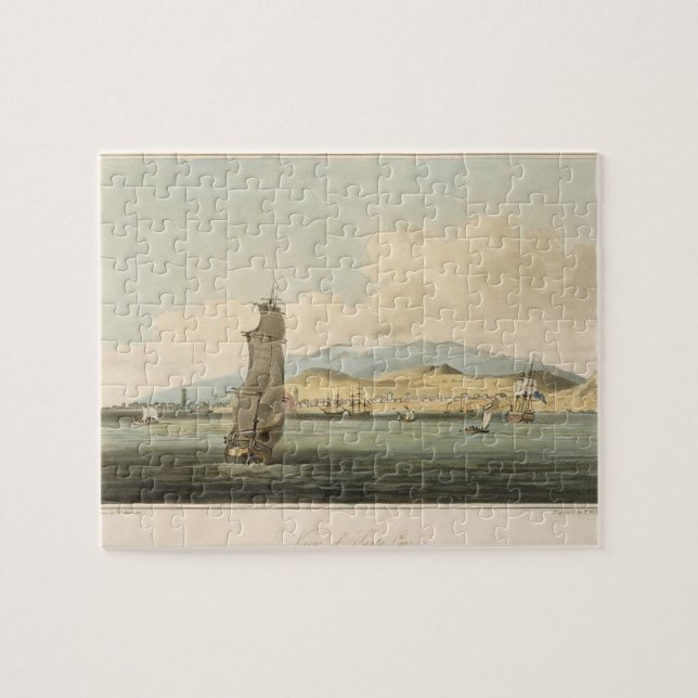 Puzzle La vista de Santa Cruz, platea 3 'de un viaje a (Horizontal)