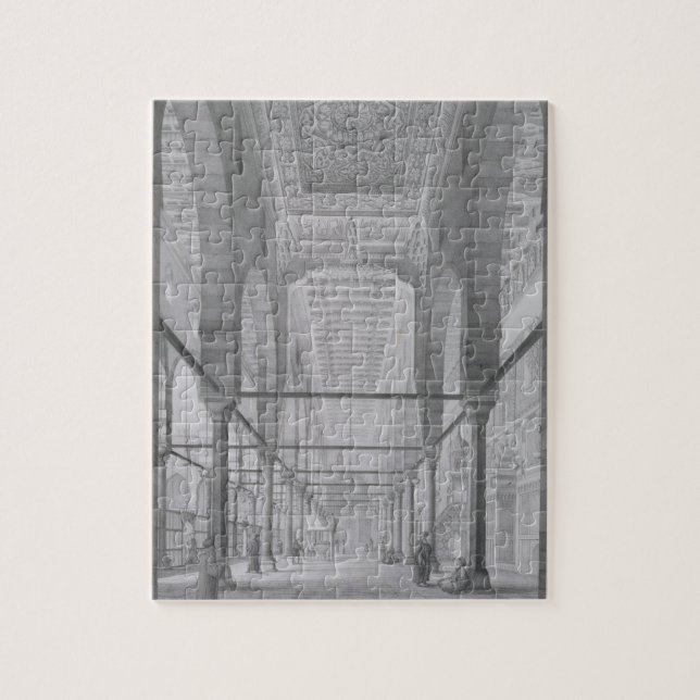 Puzzle La vista del santuario de la mezquita de Moyed, (Vertical)