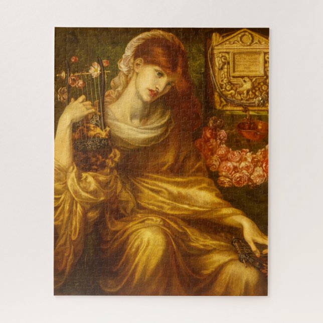 Puzzle La viuda romana de Dante Gabriel Rossetti (Vertical)