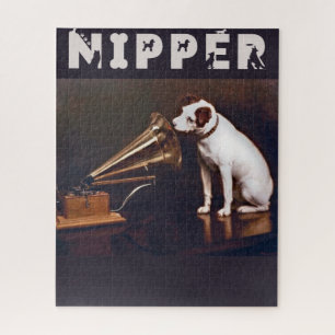 Puzzle La voz de su maestro Nipper The Dog