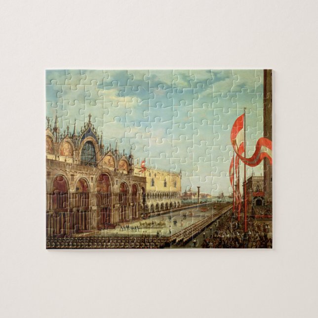 Puzzle La vuelta de las tropas de St Mark a Venecia (Horizontal)