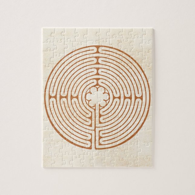 Puzzle Laberinto de Chartres (Vertical)
