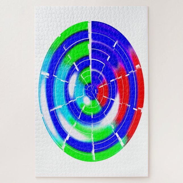 Puzzle Laberinto ovalado (Vertical)