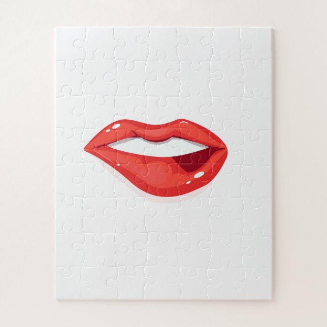 Puzzle Labios de mujer (Vertical)