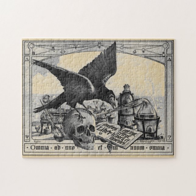 Puzzle Laboratorio de Alquimia Medieval (Horizontal)