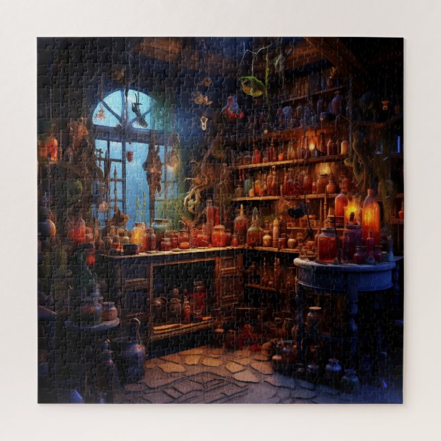 Puzzle Laboratorio de mago (Vertical)