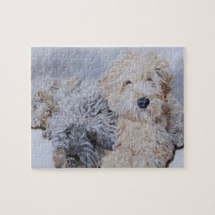 Puzzle Labradoodle y Goldendoodle