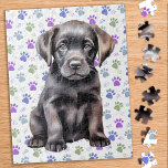 Puzzle Labrador colorido Recuperador Puppy Paw Impresione<br><div class="desc">¿Busca una actividad divertida y atractiva para compartir con su familia esta temporada de vacaciones? No busque más y venga a nuestra colección de rompecabezas con los juguetones Labrador Retrievers! Como amante de los perros, adorarás la variedad de diseños que ofrecemos, incluyendo cachorros adorables y adorables, adorables Labs amarillas, chocolate...</div>