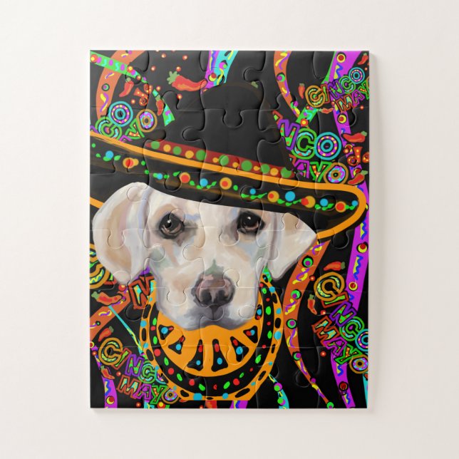 Puzzle Labrador Retriever   (Vertical)
