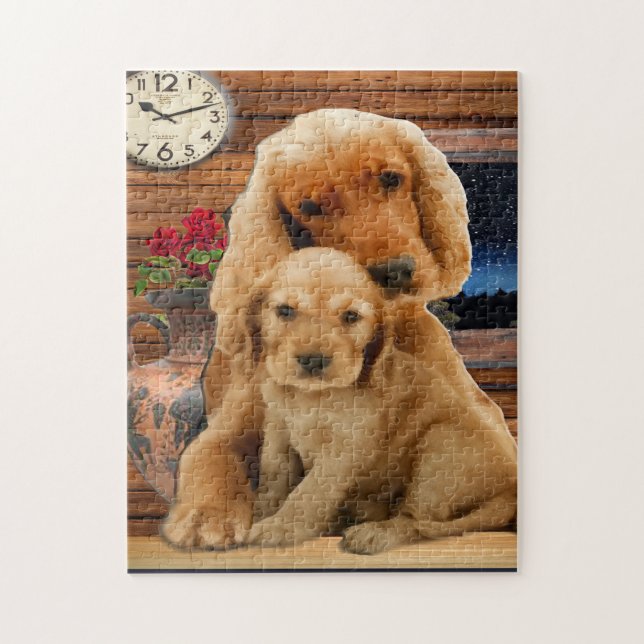 Puzzle Labrador Retriever (Vertical)
