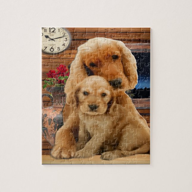 Puzzle Labrador Retriever (Vertical)