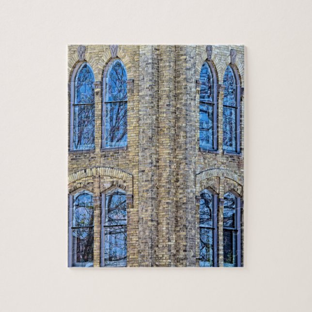 Puzzle Ladrillos y vidrio - 8x10 - 110 pcs. (Vertical)