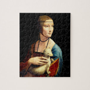 Puzzle Lady con un Ermine de Leonardo Da Vinci