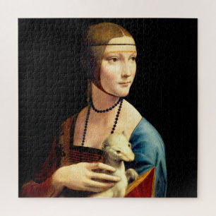 Puzzle Lady con un Ermine de Leonardo Da Vinci