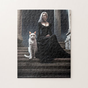 Puzzle Lady Dark