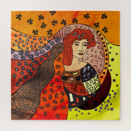 Puzzle Lady Nature
