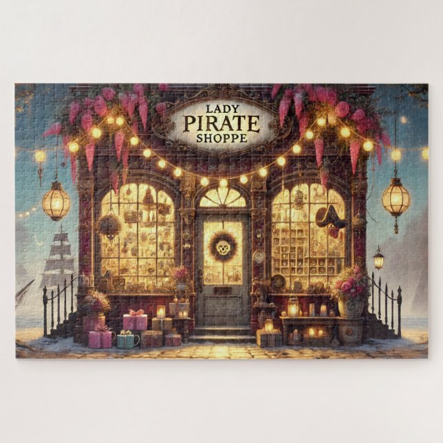 Puzzle Lady Pirate Shoppe Encantada Boutique Costera (Horizontal)