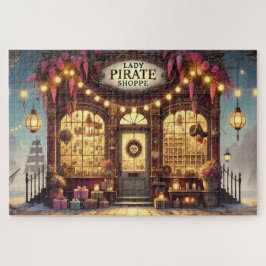 Puzzle Lady Pirate Shoppe Enchanted Coastal Boutique