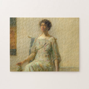 Puzzle Lady with a Mask, 1911 de Thomas Wilmer Dewing
