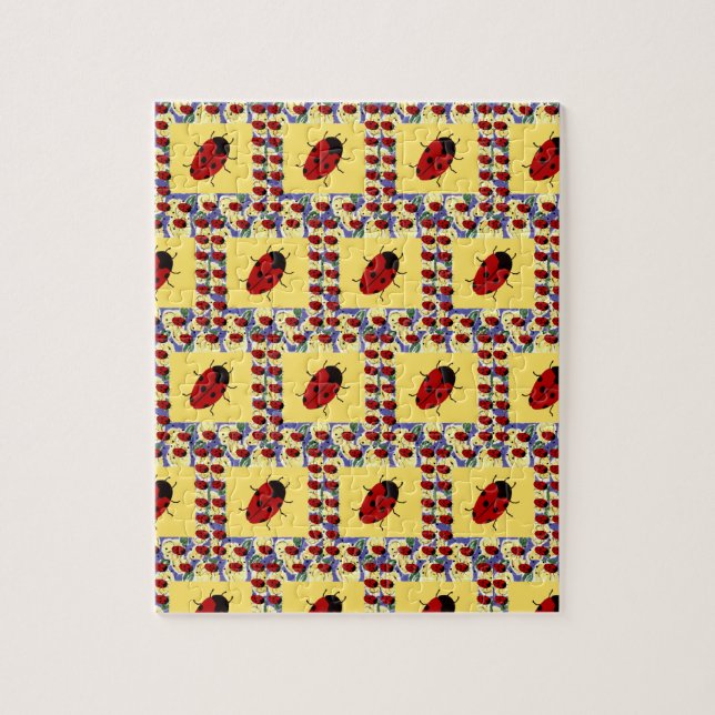 Puzzle Ladybug (Vertical)