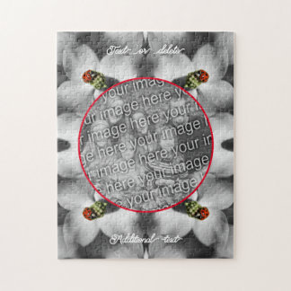 Puzzle Ladybug En Dogwood Personalizado Añadir Tu Foto