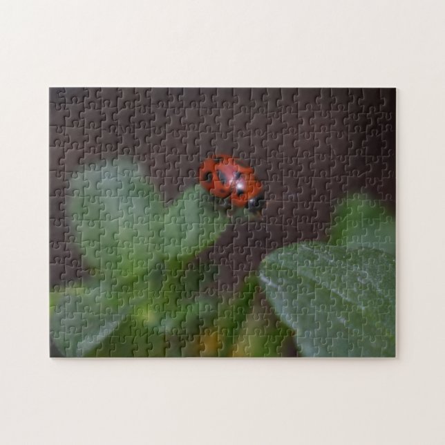 Puzzle Ladybug en Flores (Horizontal)