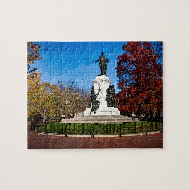 Puzzle Lafayette Park Washington (Horizontal)