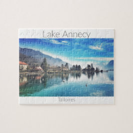 Puzzle Lago Annecy, Talloires - Alta Saboya