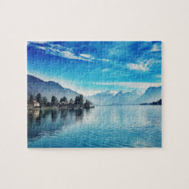 Puzzle Lago Annecy, Talloires - Alta Saboya