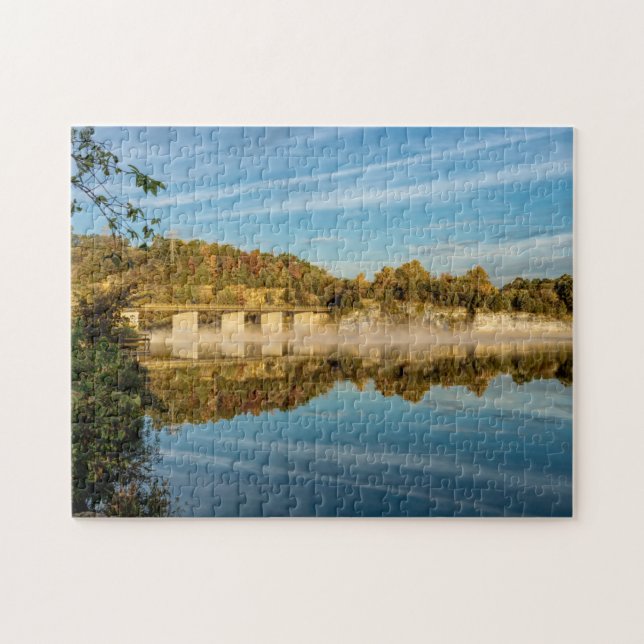Puzzle Lago Autumn Glow Springfield (Horizontal)