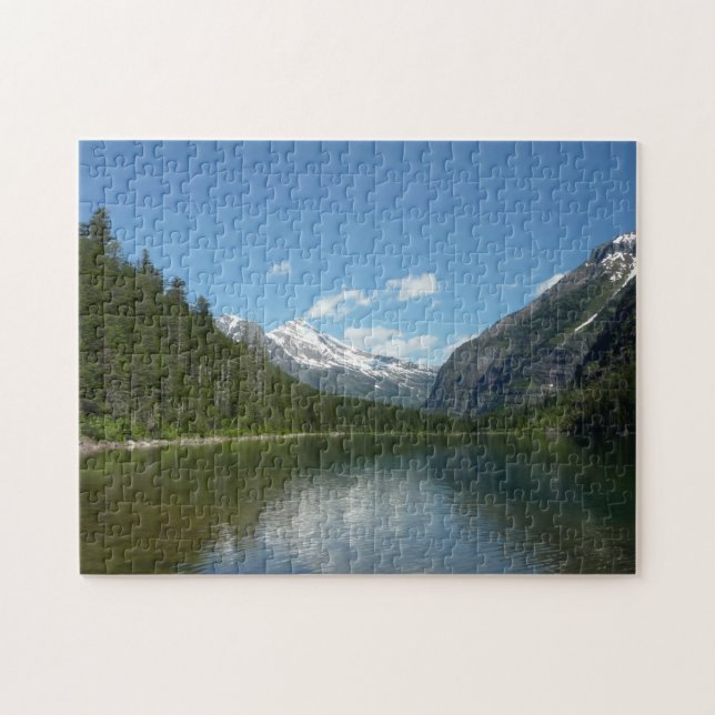 Puzzle Lago Avalanche I en el Parque Nacional Glaciar (Horizontal)