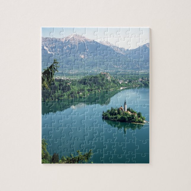Puzzle Lago Bled Eslovenia (Vertical)