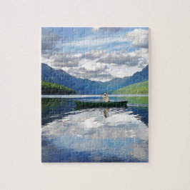 Puzzle Lago Bowman - Parque Nacional Glacier Montana